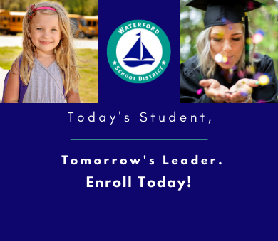 WSD is currently accepting Schools of Choice enrollment for JK-1 and STEM Academy. We are also accepting enrollment for Waterford residents at all grade levels.
