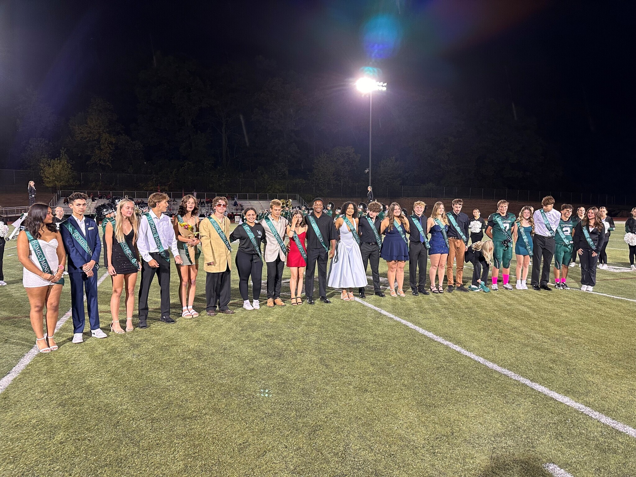 Homecoming Court 2025 Official Photo