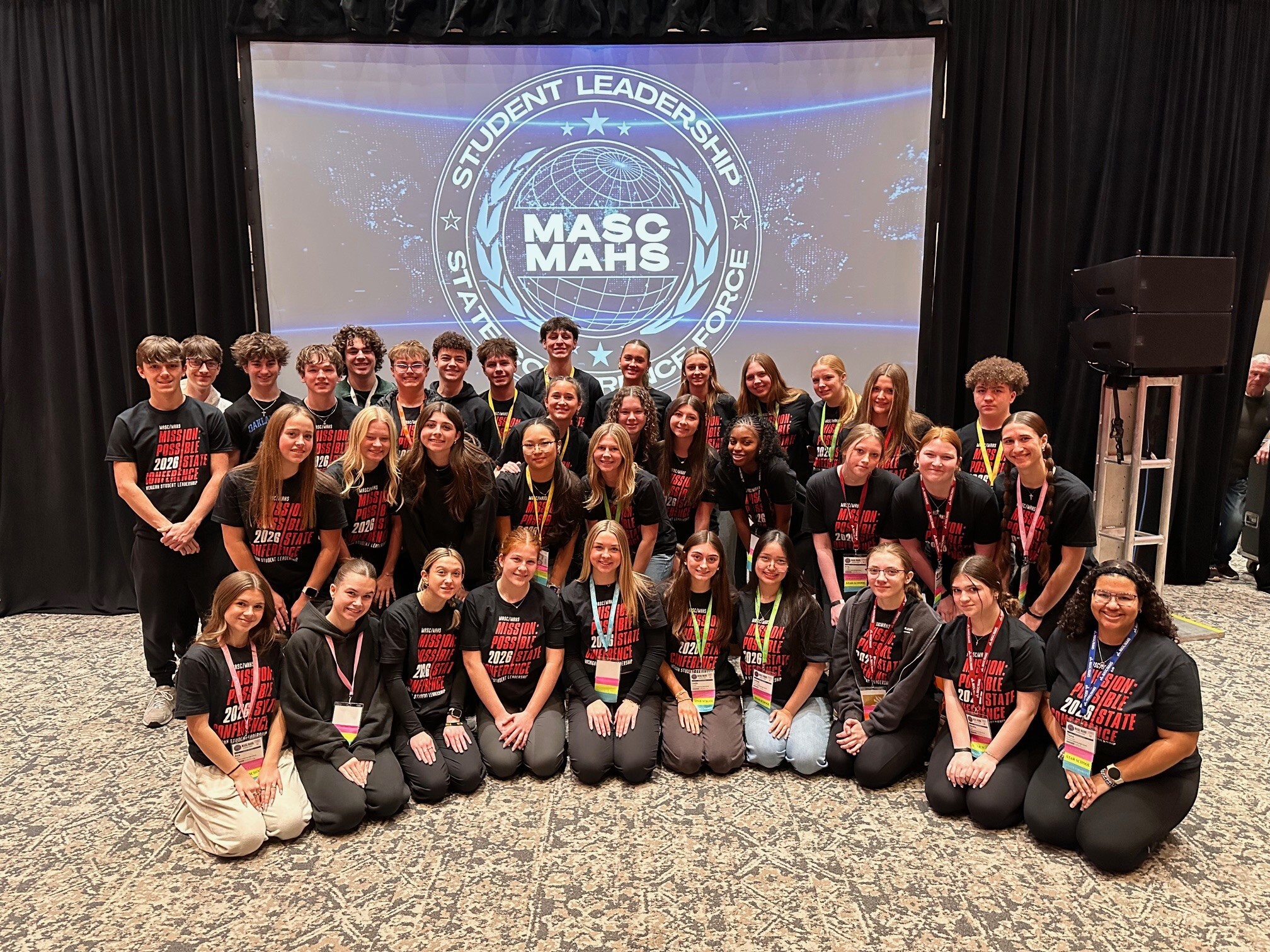 Student Leadership Team Photo - States 2026